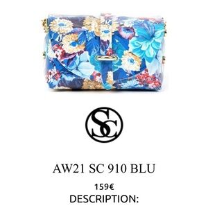 Sofia Cardoni Little Blu Floral Bag NWOT